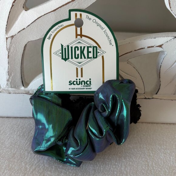 NWT - Wicked Scunci By Conair Elphaba Hair Accessories Set - Picture 8 of 13